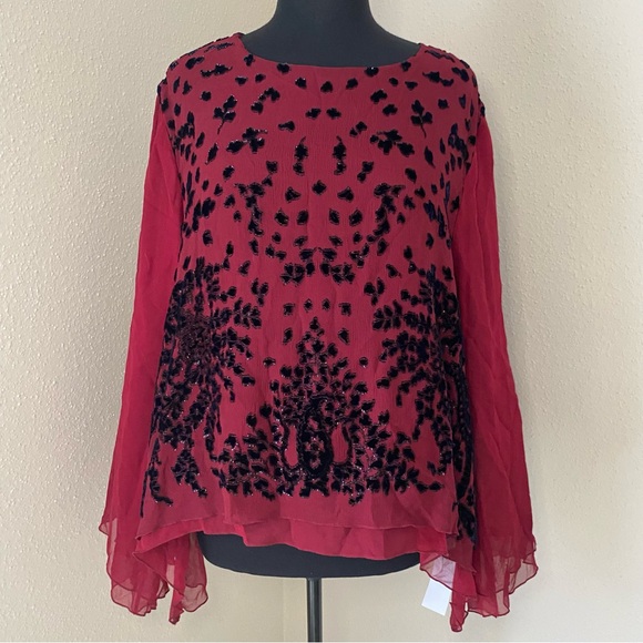 Marion Clayden Silk Chiffon Skirt Set - Picture 7 of 14